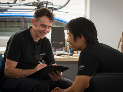 1.インタビュー＆身体測定1